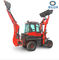 60-120HP Diesel Excavator Backhoe Loader Multi - Purpose 4 Wheel Drive