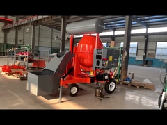 4 Räder Mobilbetonmischer Maschine 350L Kleines Benzin Diesel Selbst entladen Betonmischer